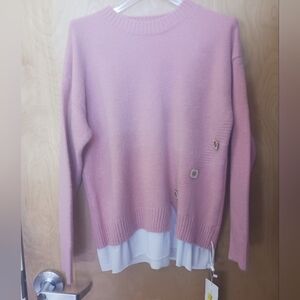 Pink sweater